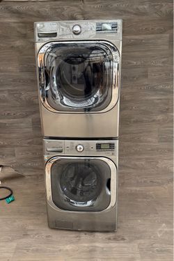 LG washer and gas dryer