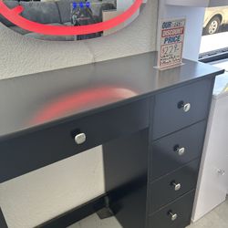 Desk Vanity Available In Different Colors 