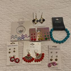 New With Tag Jewelry Earrings Bracelets Lot Check 