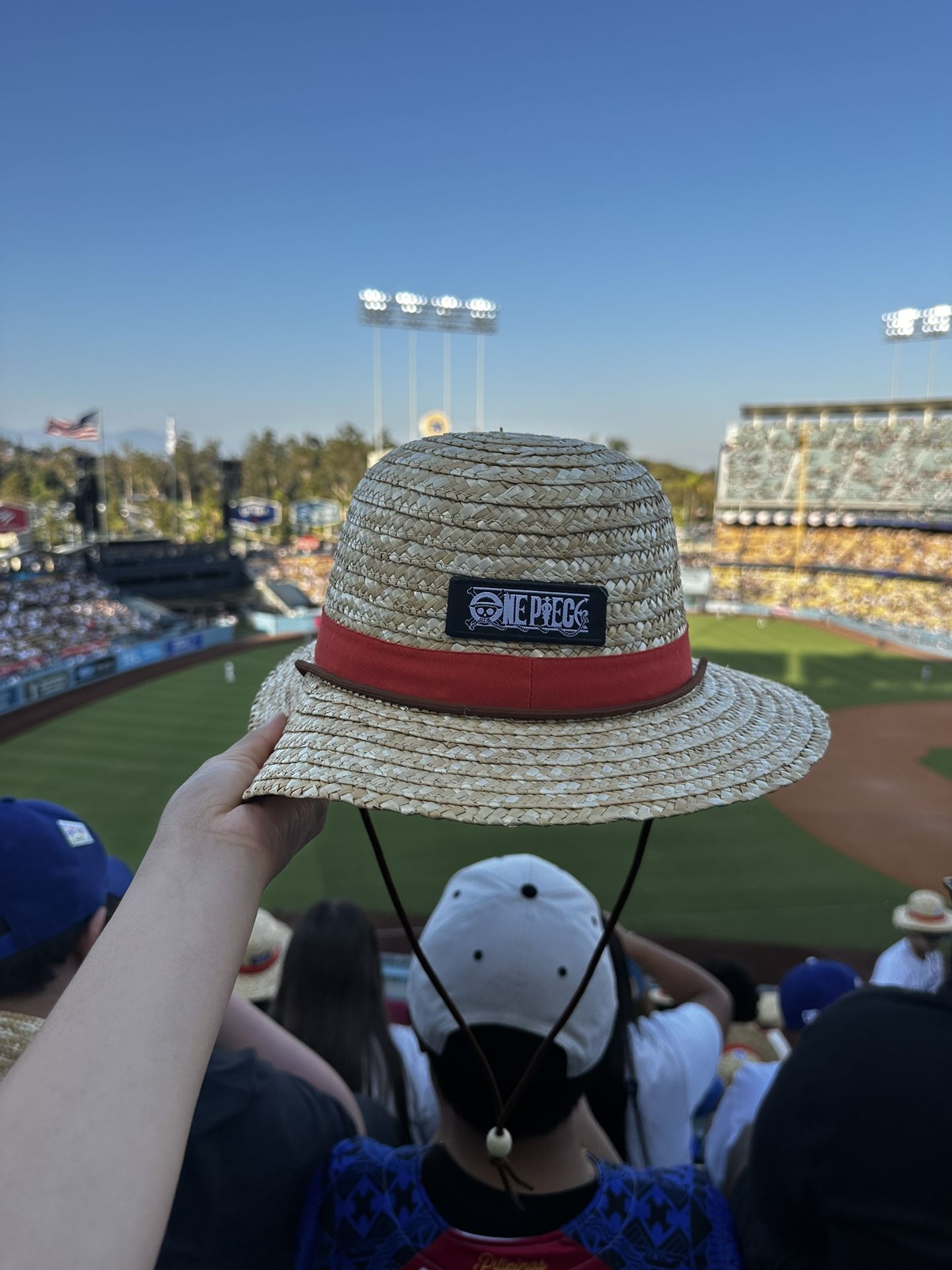 One Piece X Dodgers Straw Hat