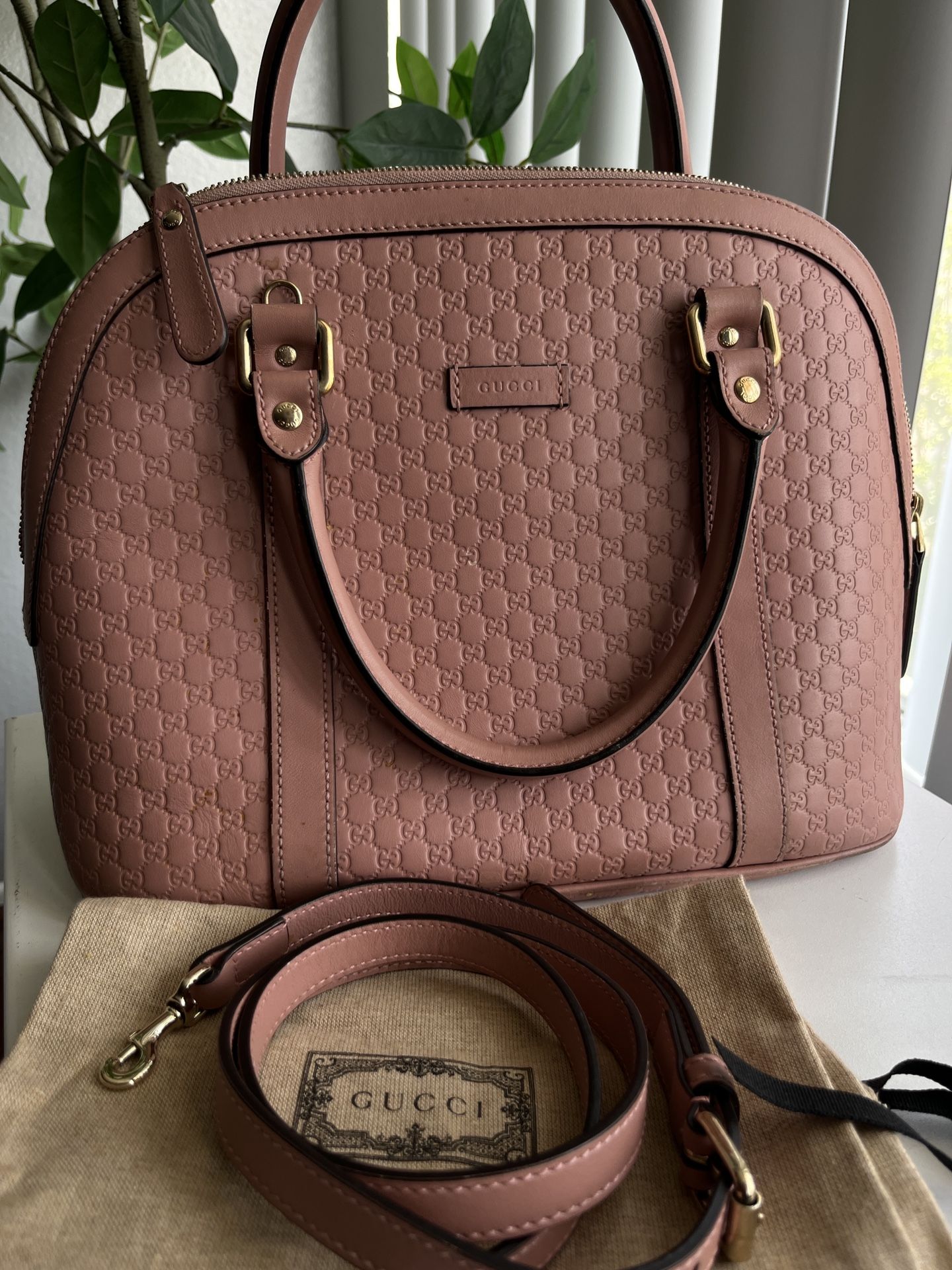 Gucci- Pre Owned Bag Microguccissima leather tote bag