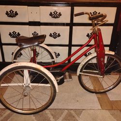 VINTAGE 3-WHEEL TRICYCLE