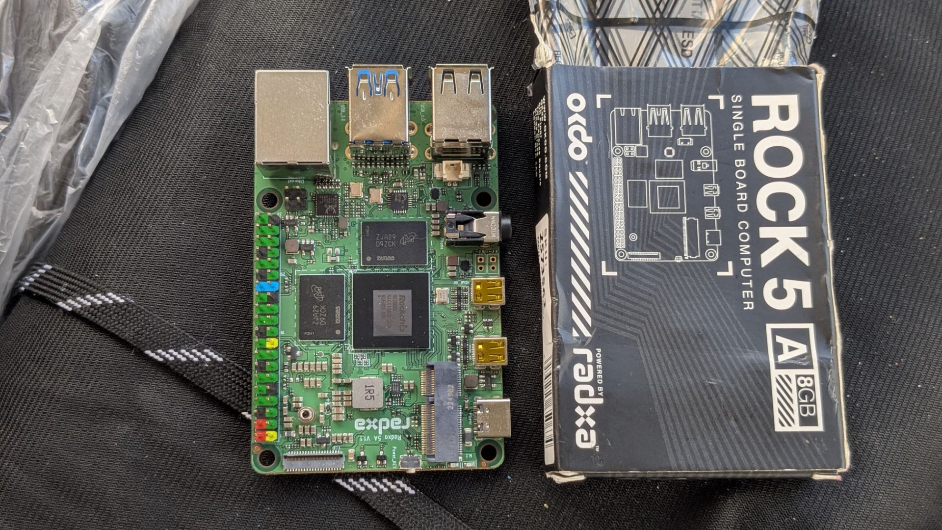 Radxa (contact info removed) ROCK 5A 8GB Rockchip RK3588 LPDDR4x ARM Mali-G610 MC4 Board