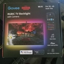 RGBIX TV Backlight with camera  55-65 inch TVs