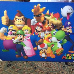 Super Mario Brothers Canvas Wall Art 