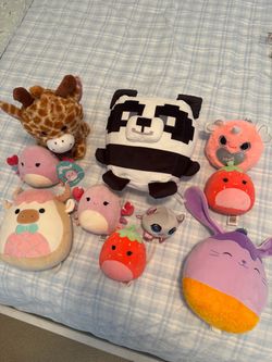 Stuffies and Squishmallows