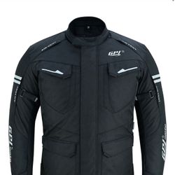 Women’s Black Motorcycle Jacket Size 2XL 