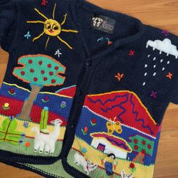 Woman knit 🧶 sweater Size small (very Nice )