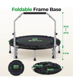 48 inch trampoline