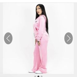 FB County Velour Size S Sweater Pink