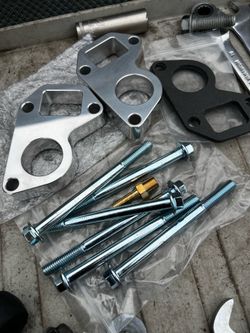 Ls1 water pump spacer brackets