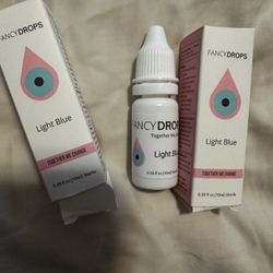 Fancy drops-Light Blue In Color