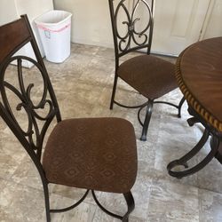 Solid Oak Kitchen Table 