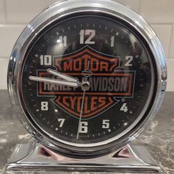 Harley Davidson Bulova Alarm Clock