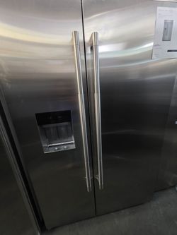 48" JENN AIR BUILT IN STAINLESS STEEL REFRIGERATOR