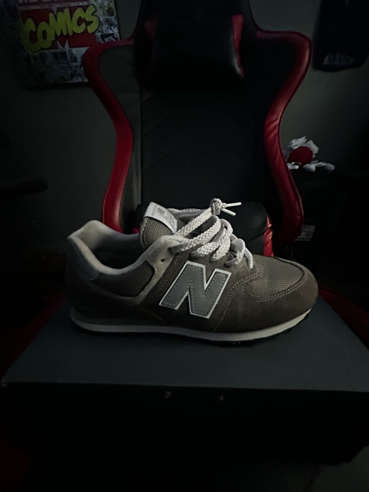 New Balance 574 Grey White