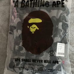Grey Bape hoodie