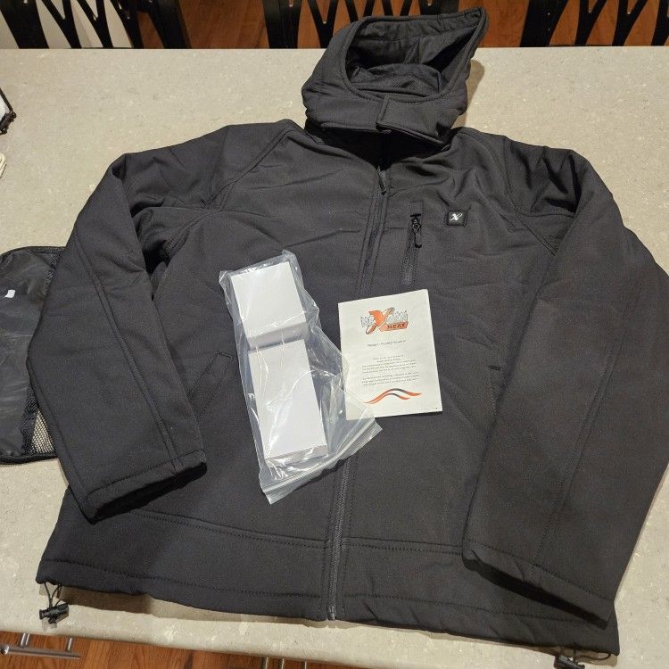 NWT, MEN'S HEATED JACKET NEXGEN SZ RETAILS $200