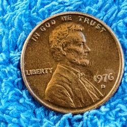 1976 D Penny 