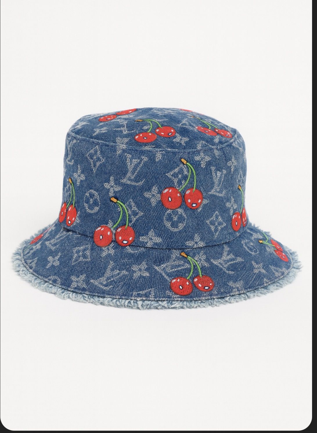 Louis Vuitton x Murakami Takashi Cherry Bucket Hat OS Used