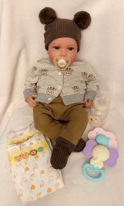18” Lifelike Reborn Baby Doll- Boy