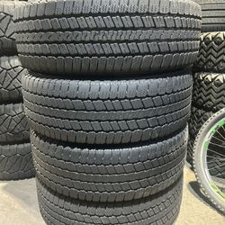 SET OF 4 USED TIRES GOOD YEAR WRANGLER RSA…LT 265/60/20