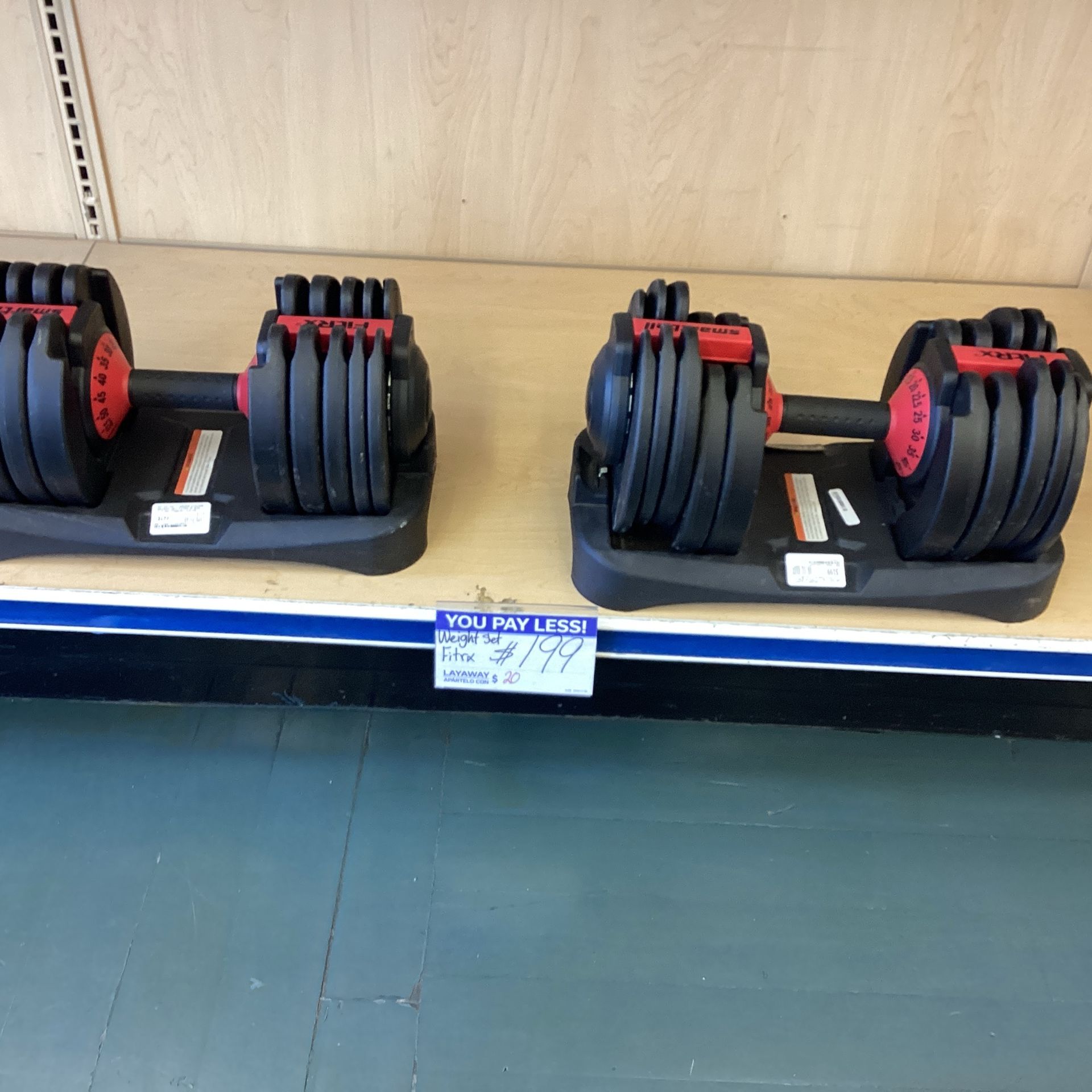 Weight Set FitRx Smartbell