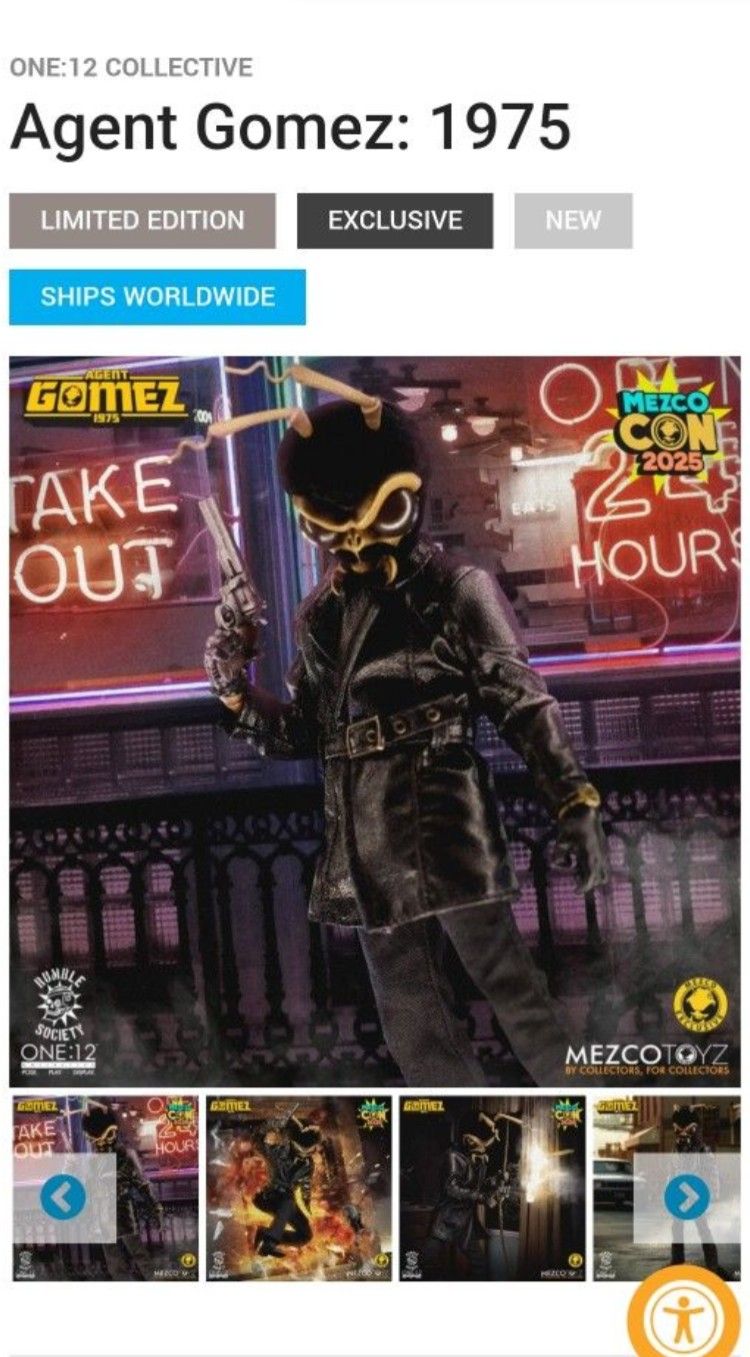 Mezco Toys Agent