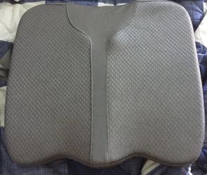 Larrous Car Memory Foam Heightening Seat Cushion Tailbone (Coccyx) And Back Pain