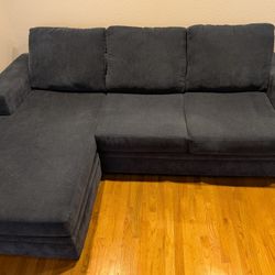 Bonaterra Couch with Pull-out Mattress & Swappable Chassis
