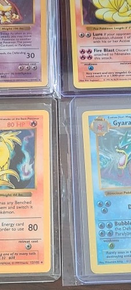 Pokemon Cards:Shadowless pokemon Cards Collectibles & Art