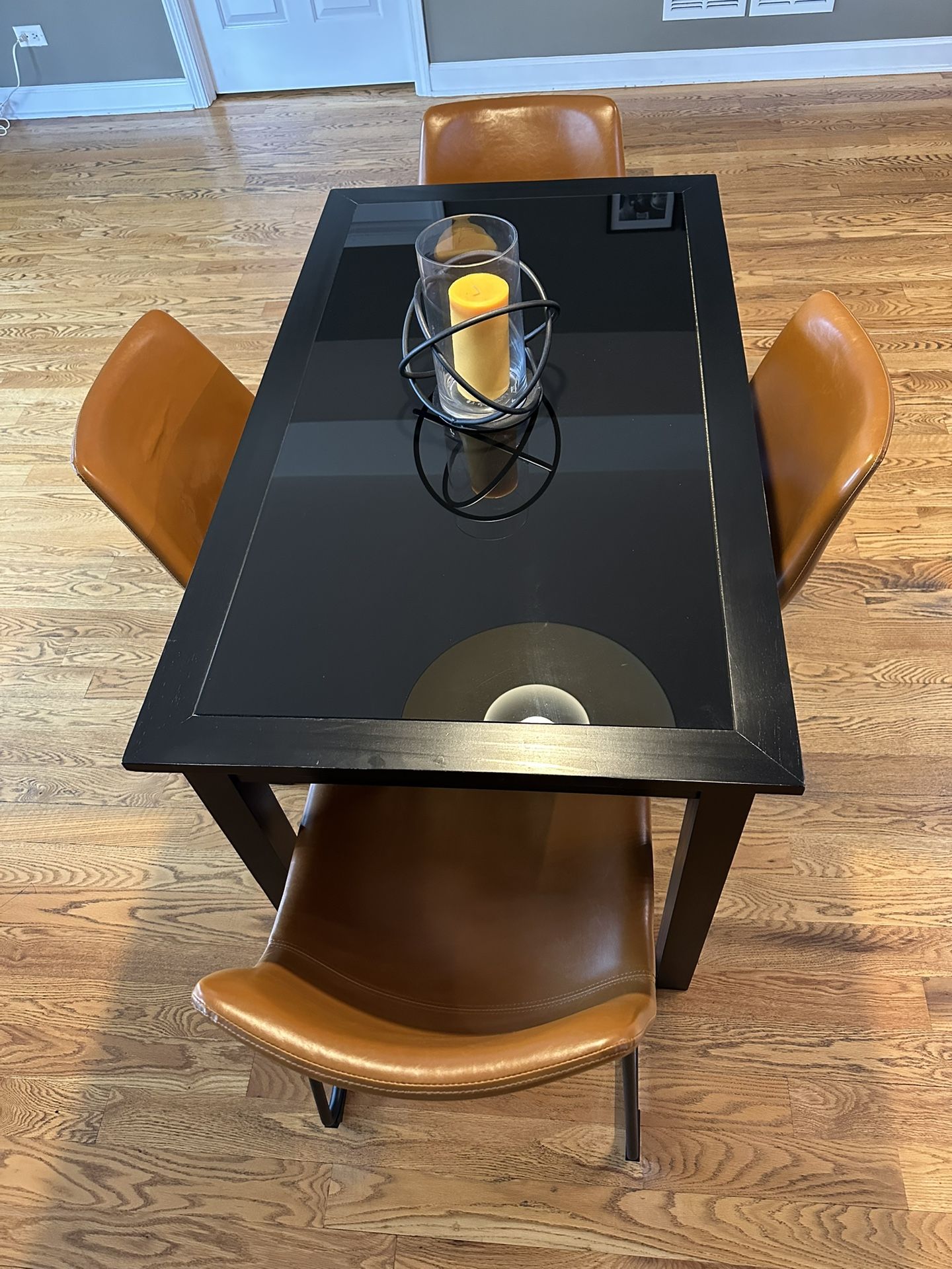 Dining Table Set With 4 Chairs