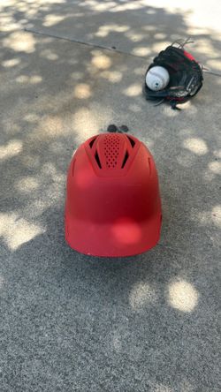 Wilson XS batting helmet red