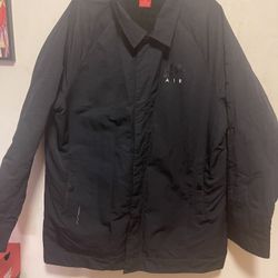 Nike Jacket With Fleece Lining Size Large
