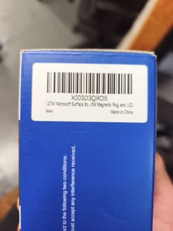 microsoft 127w laptop charger