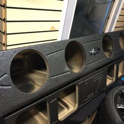 Custom Ford F-150 Subwoofer Box For 4 8 Inch Subs