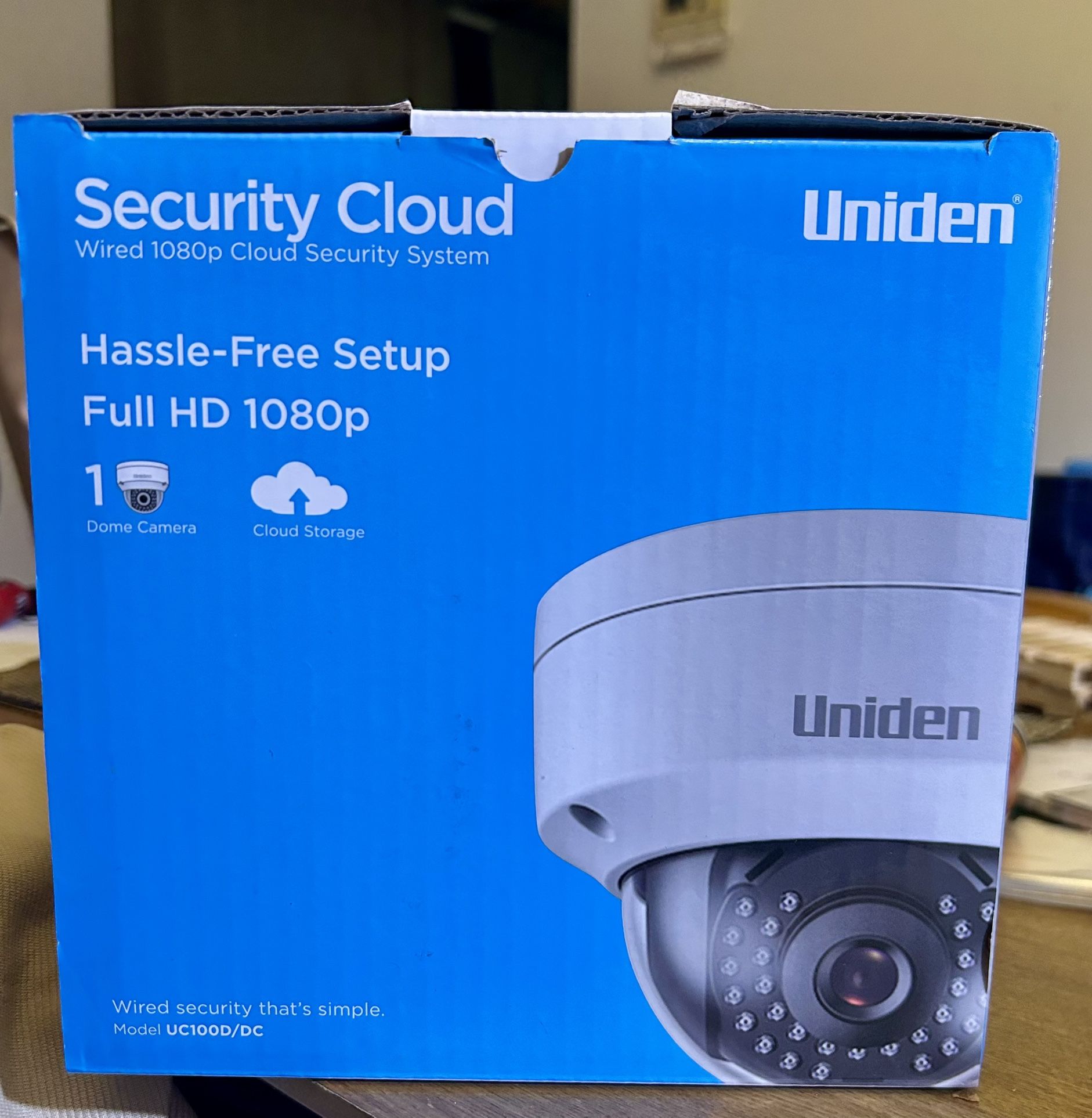Uniden Security Cloud Dome Or Bullet Camera