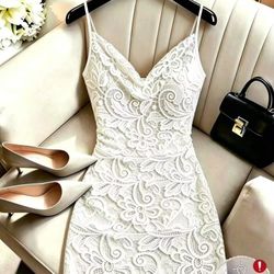  Women's Lace Sexy Date Party Short Spaghetti Strap