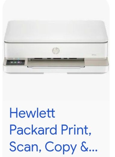 HP 6055 Printer And Scanner