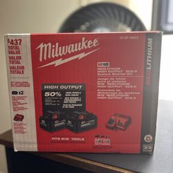 M18 battery and charger 