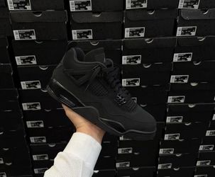 Black Cats Jordan 4s - $120 each
