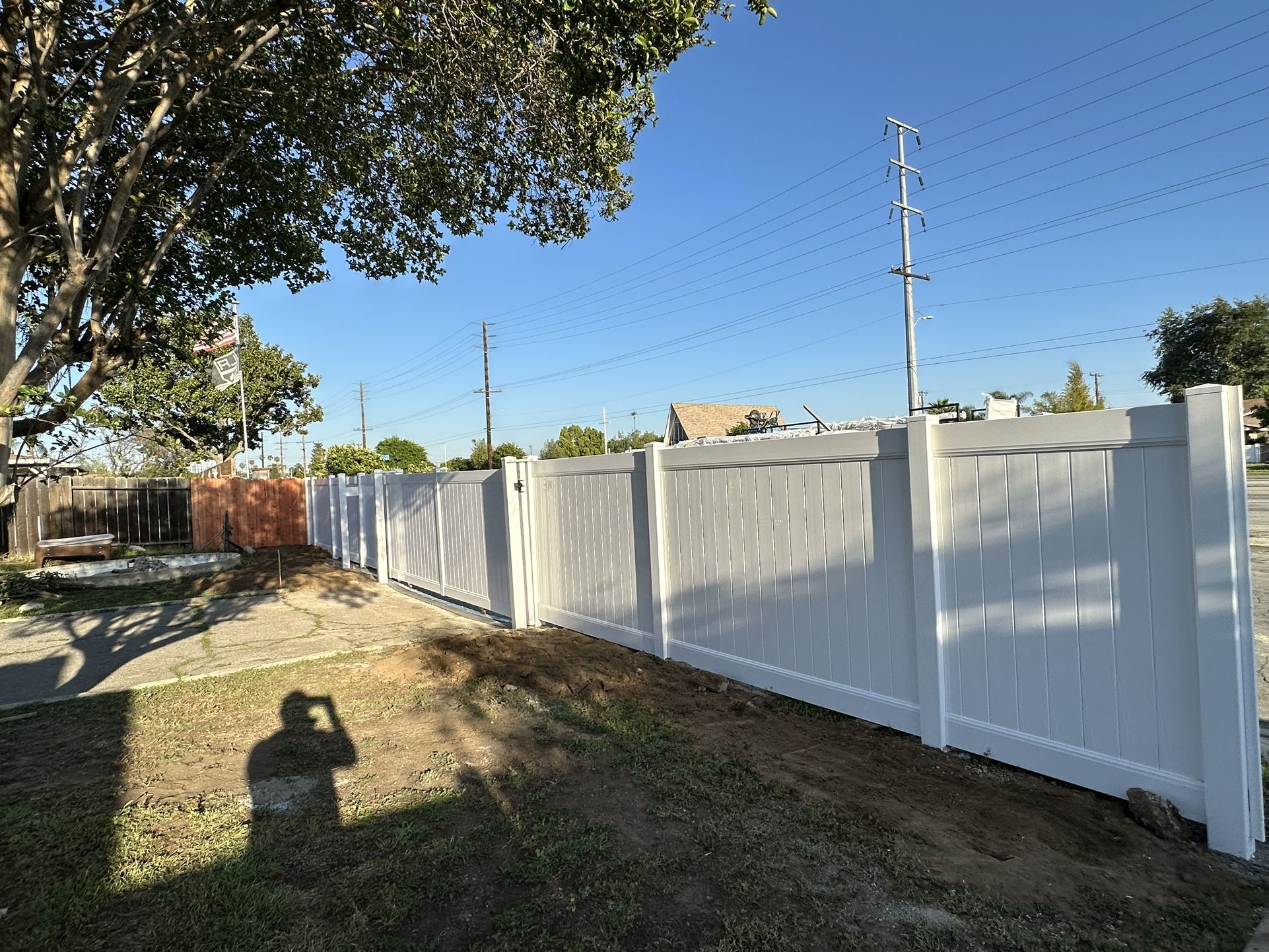 Vinyl Fence 