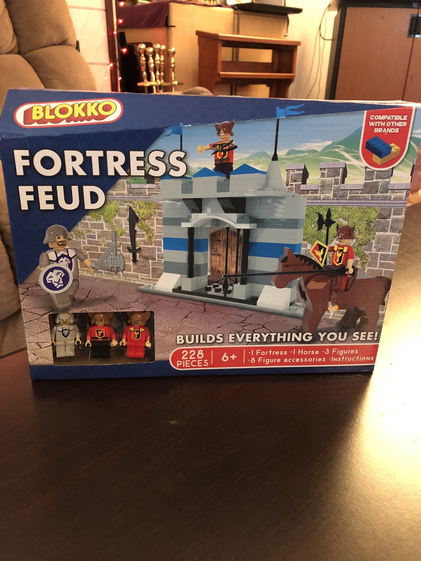 Blokko Fortress Feud NIB 228 pcs - $7