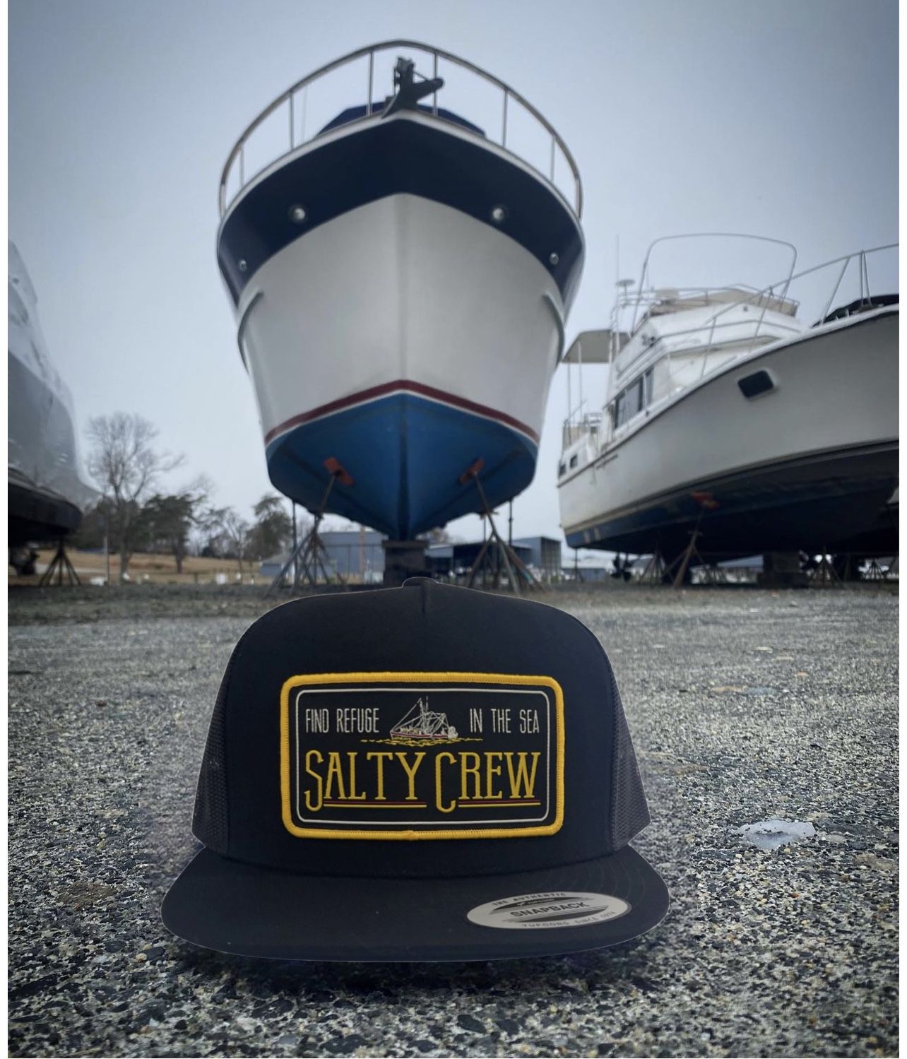 New Classic Salty Crew Trucker Hat