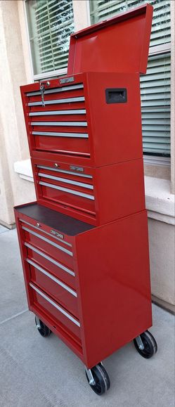 Sears Craftsman 3 Tier Rollaway Tool Box