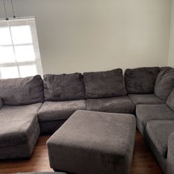 Large sectional Comes With Optum