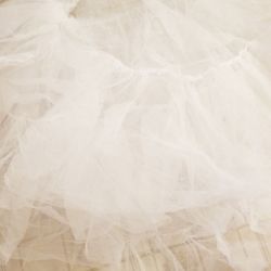 Mesh fabric for under quince, wedding dress