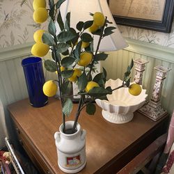 Beautiful Artificial Yellow Lemon Stem Flowers