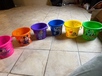 Halloween buckets