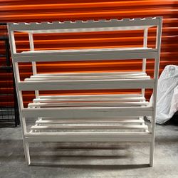 Wood Shoe Rack